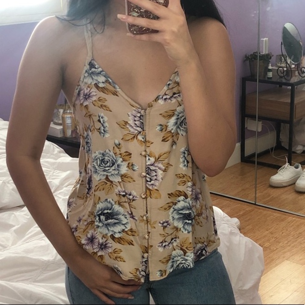 Floral cami
